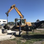 Probe-Auflage der Dampfmaschine