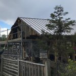 Straßenseitige Giebelverkleidung