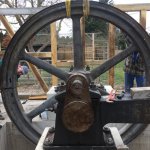 "Hochzeit" - Schwungradmontage am 02.03.2019